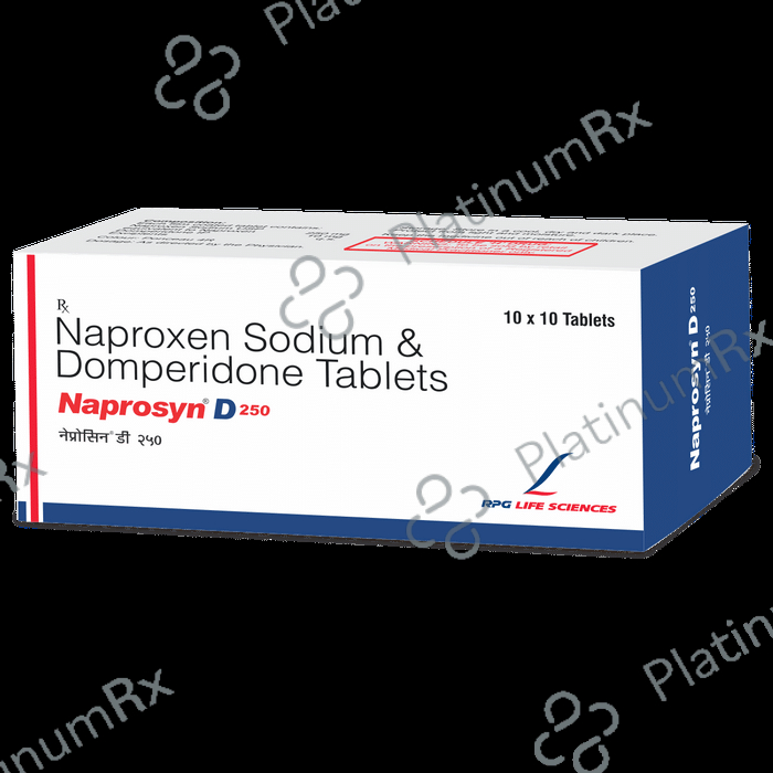 Naprosyn D 10/250mg Tablet 10s