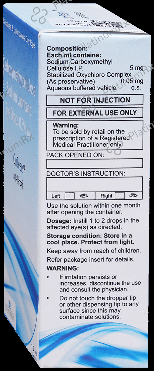 Ontears 0.5% Eye Drop 15ml
