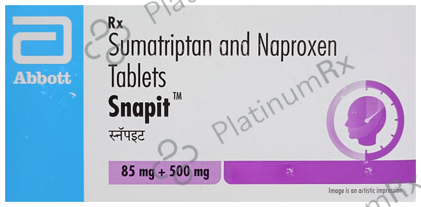 Snapit 85/500mg Tablet 2s