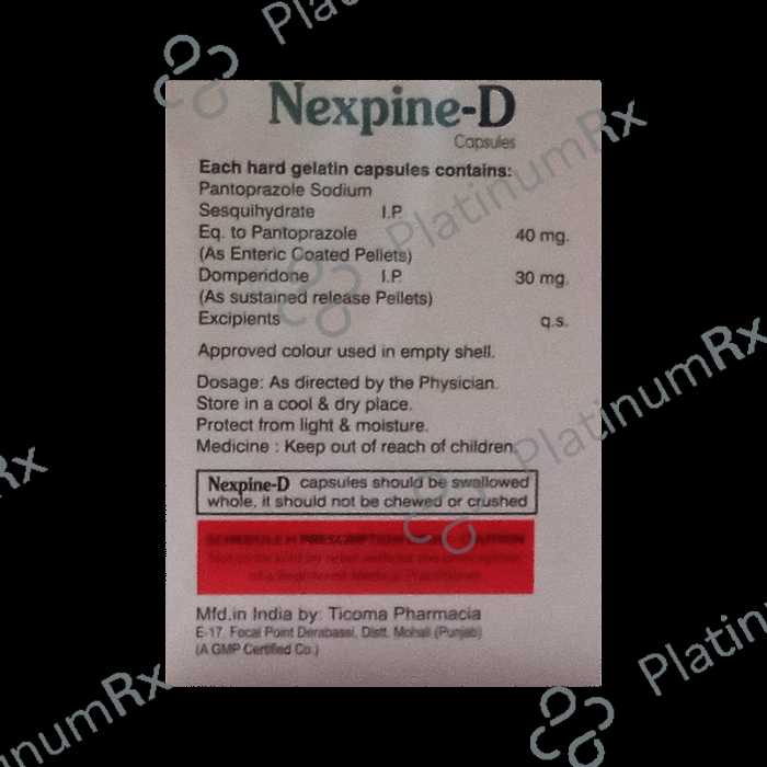 Nexpine-D Capsule SR