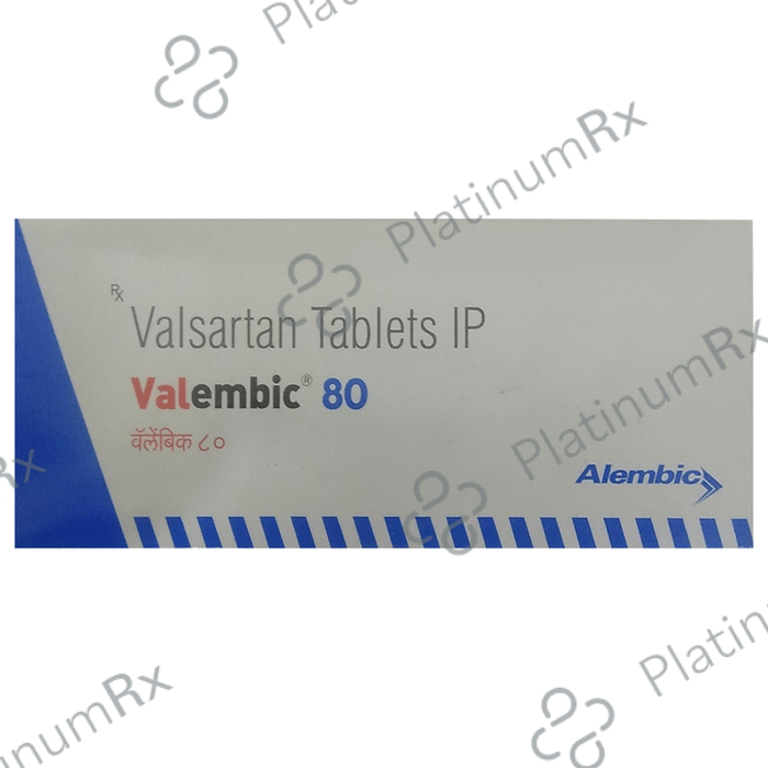 Valembic 80mg Tablet 10s