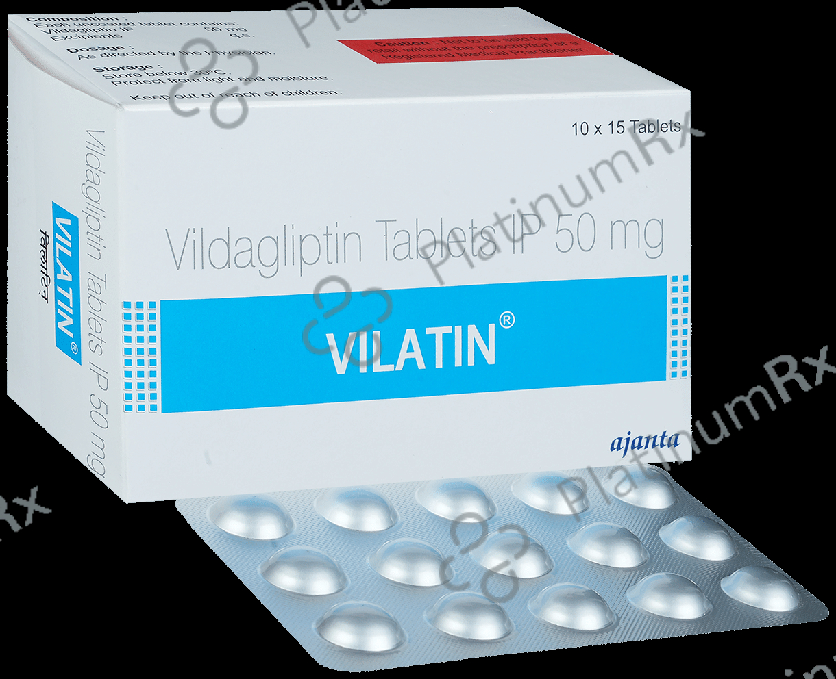 Vilatin 50mg Tablet 15s