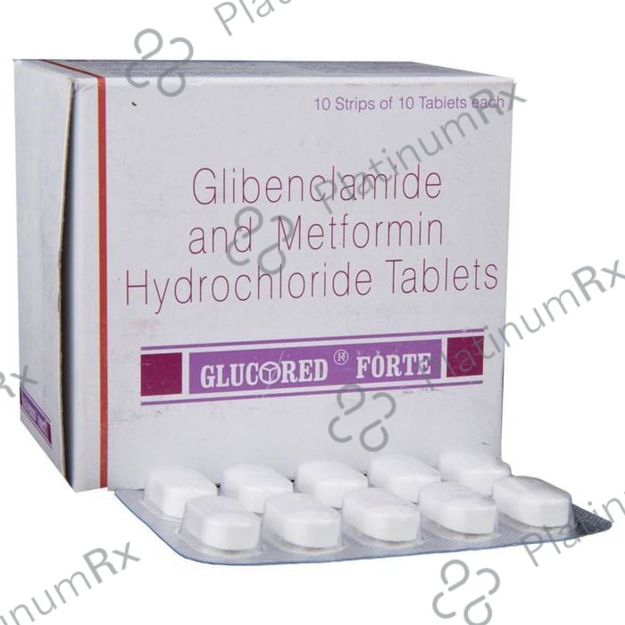 Glucored Forte 5/500mg Tablet 10s