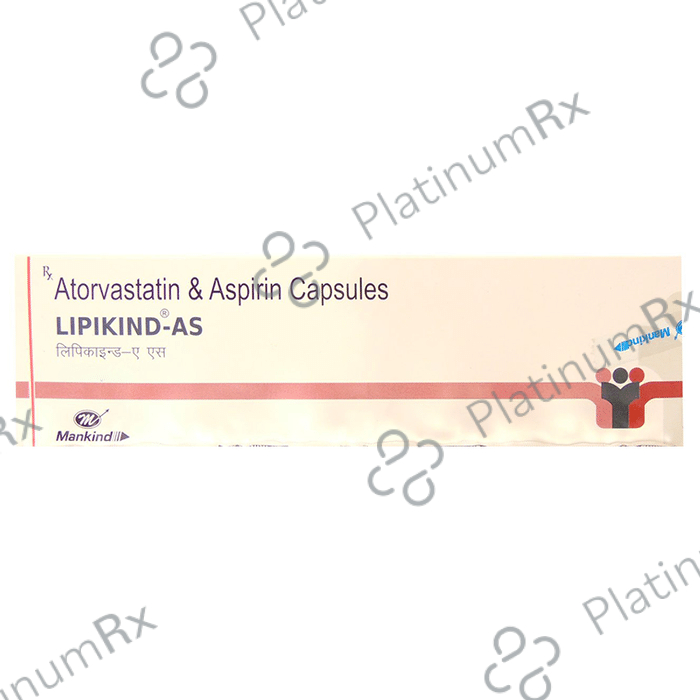 Lipikind AS 10/75mg Capsule 10s