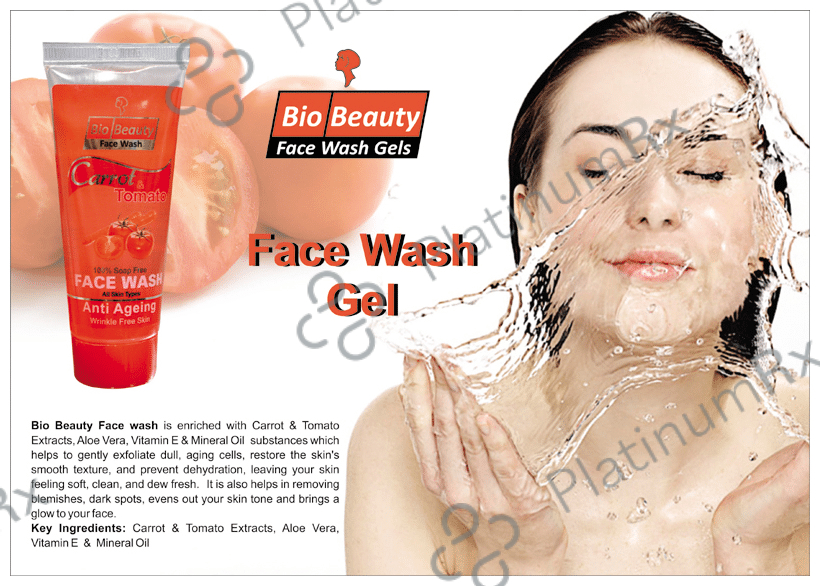 Bio Beauty Face Wash Carrot & Tomato 60 gm
