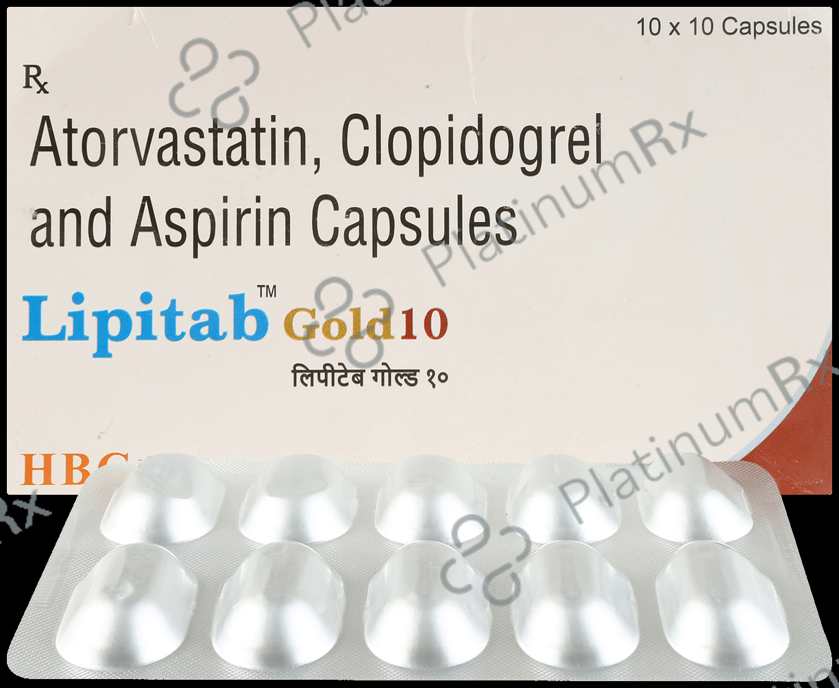 Lipitab Gold 75/10/75mg Capsule 10s