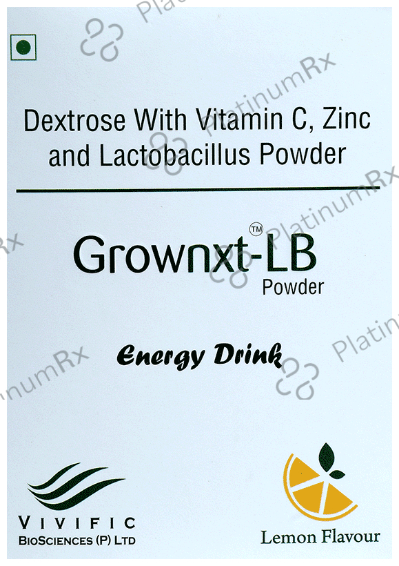 Grownxt-LB Sachet (10gm Each) Lemon