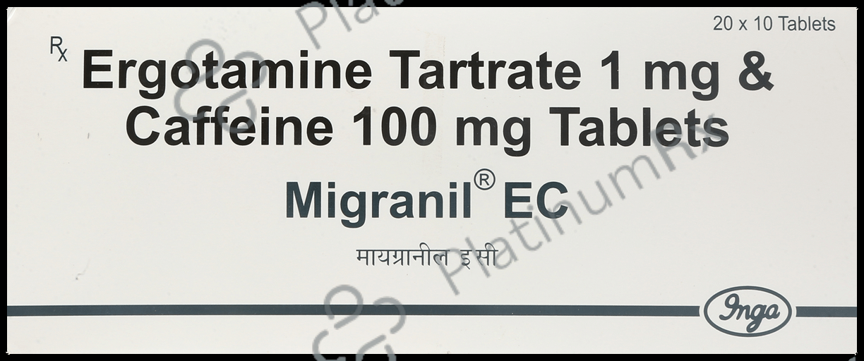 Migranil EC 1/100mg Tablet 10s