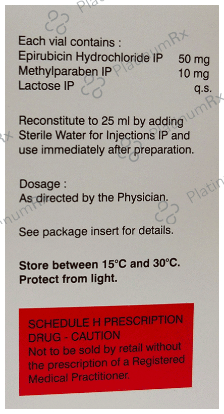 Alrubicin 50mg Injection