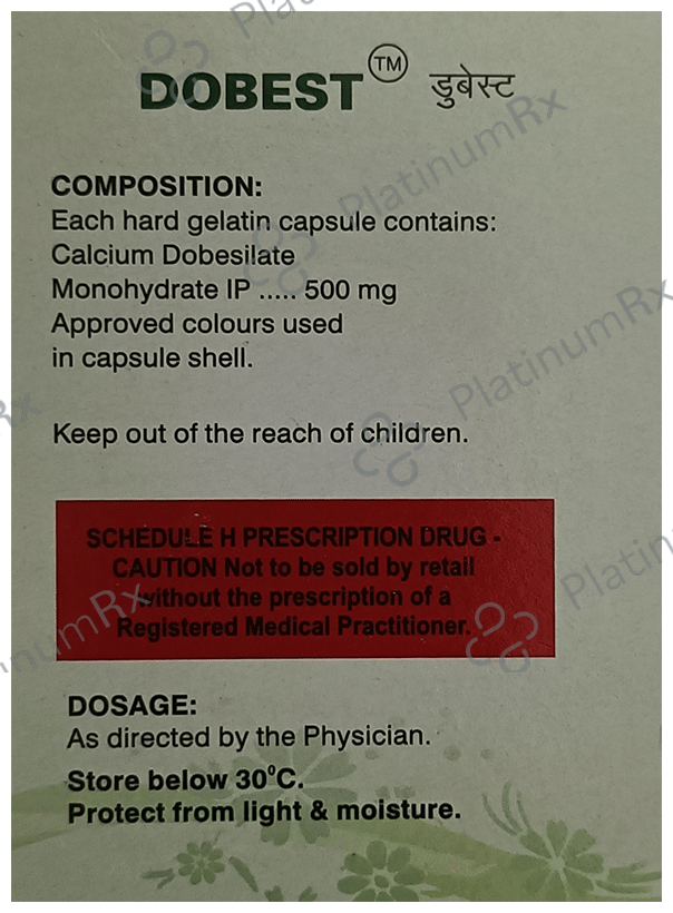 Dobest 500mg Capsule 10s