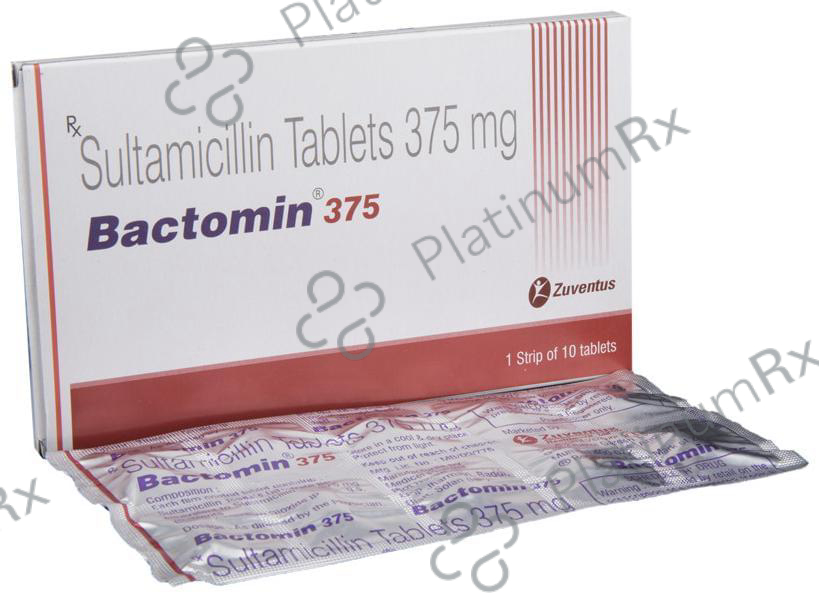 Bactomin 375mg Tablet 10s