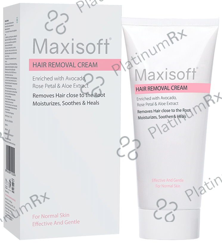 Maxisoft Hair Removal Cream (60gm Each) 4 Tubes