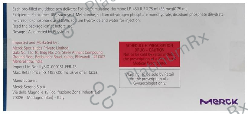 Gonal-F 450IU Injection