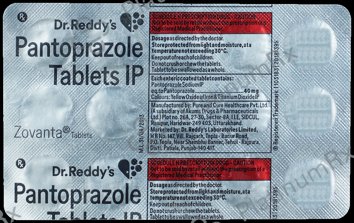 Zovanta 40 Tablet 15 Tablet