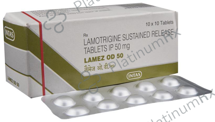 Lamez OD SR 50mg Tablet 10s