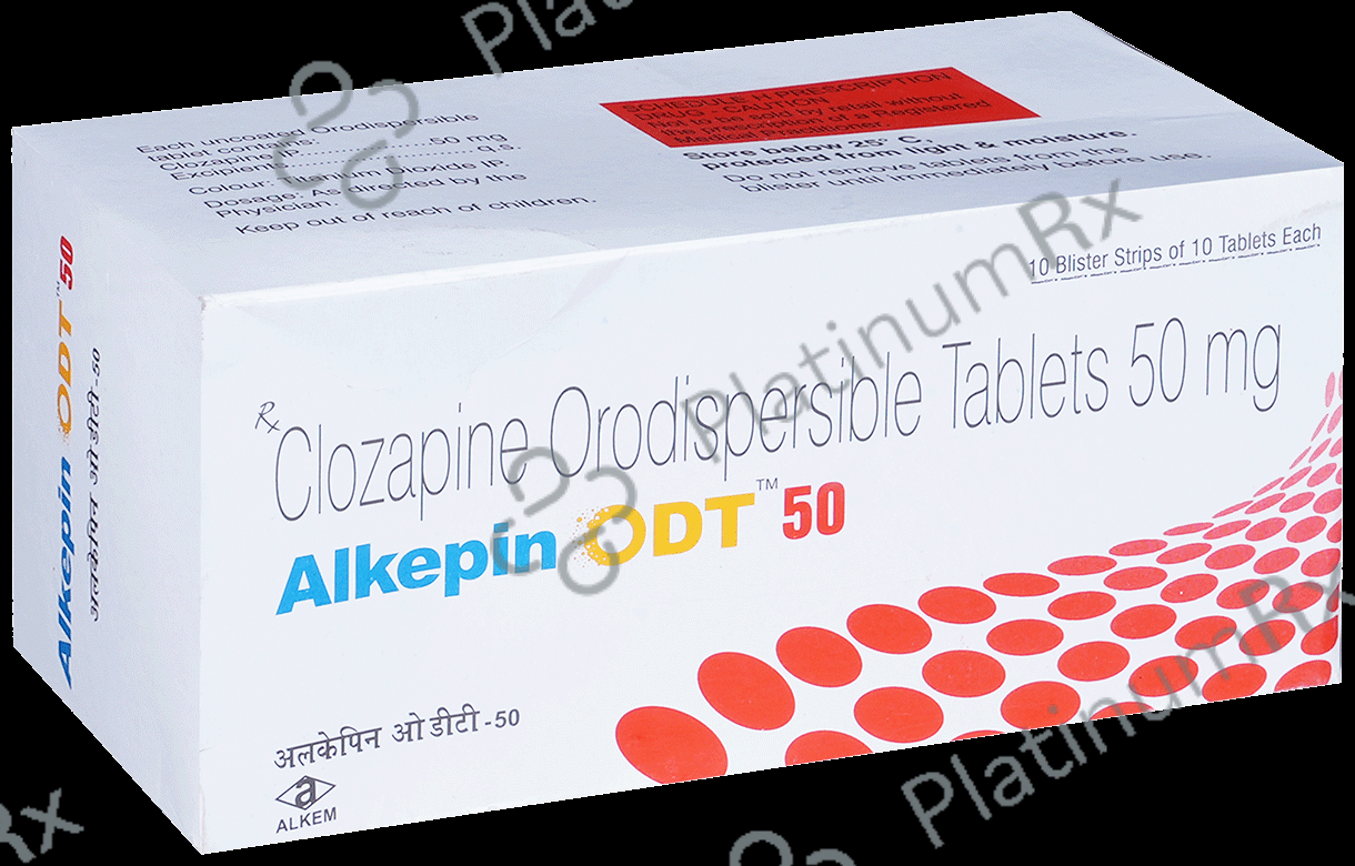 Alkepin Odt 50mg Tablet 10s