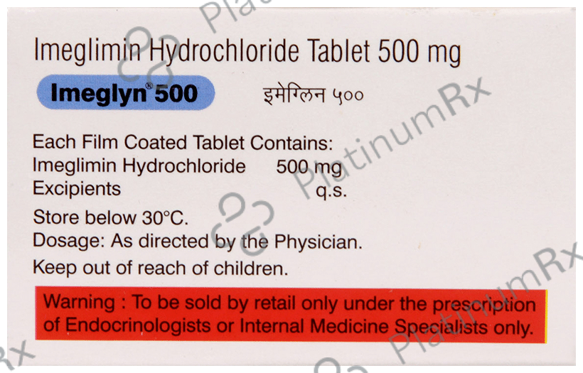 Imeglyn 500mg Tablet 10s