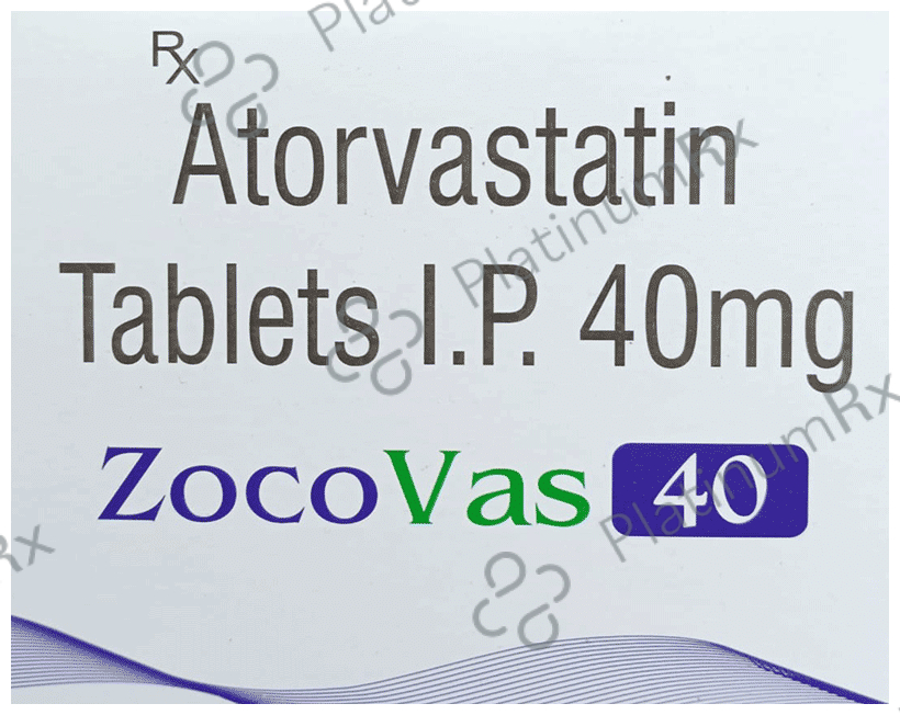 Zocovas 40mg Tablet