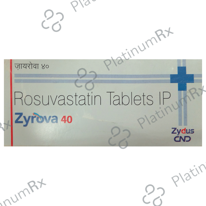 Zyrova 40mg Tablet 10s