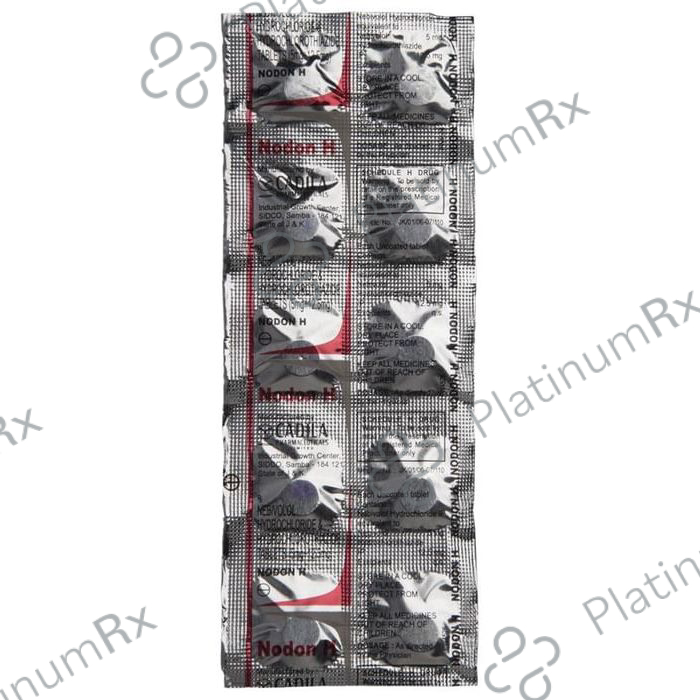 Nodon H 12.5/5mg Tablet 10s