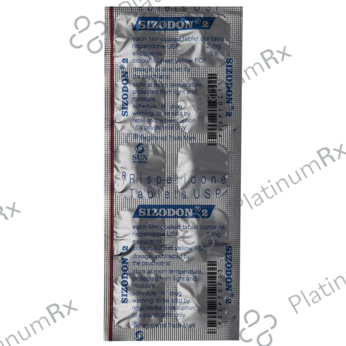 Sizodon 2mg Tablet 10s