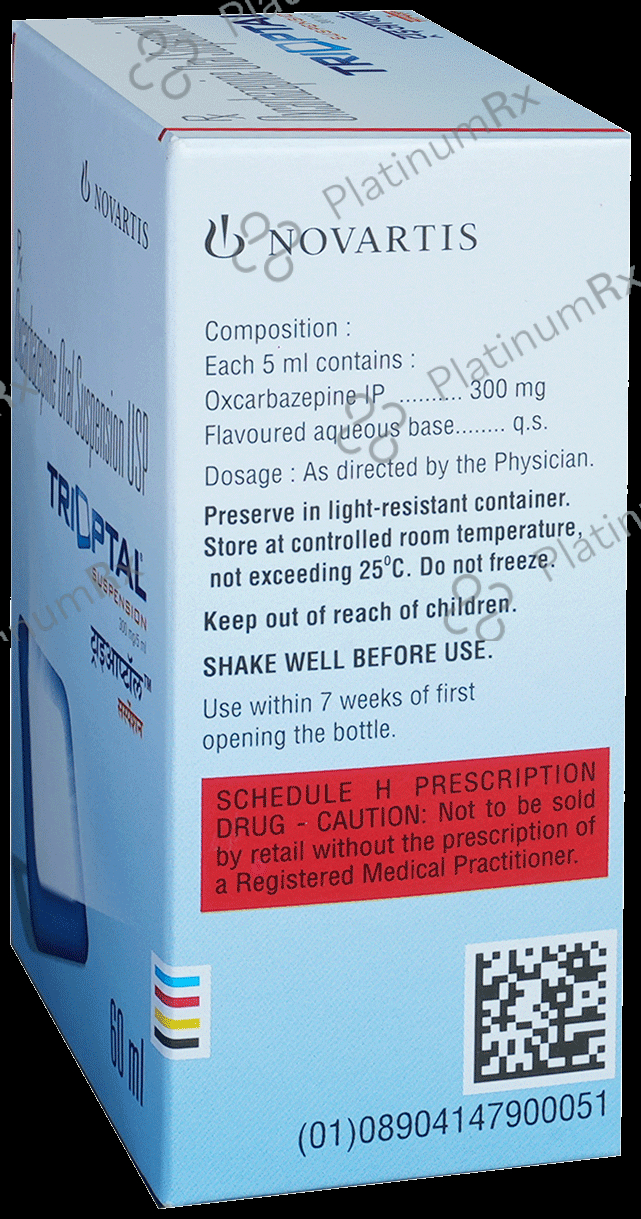 Trioptal 300mg Suspension 60ml