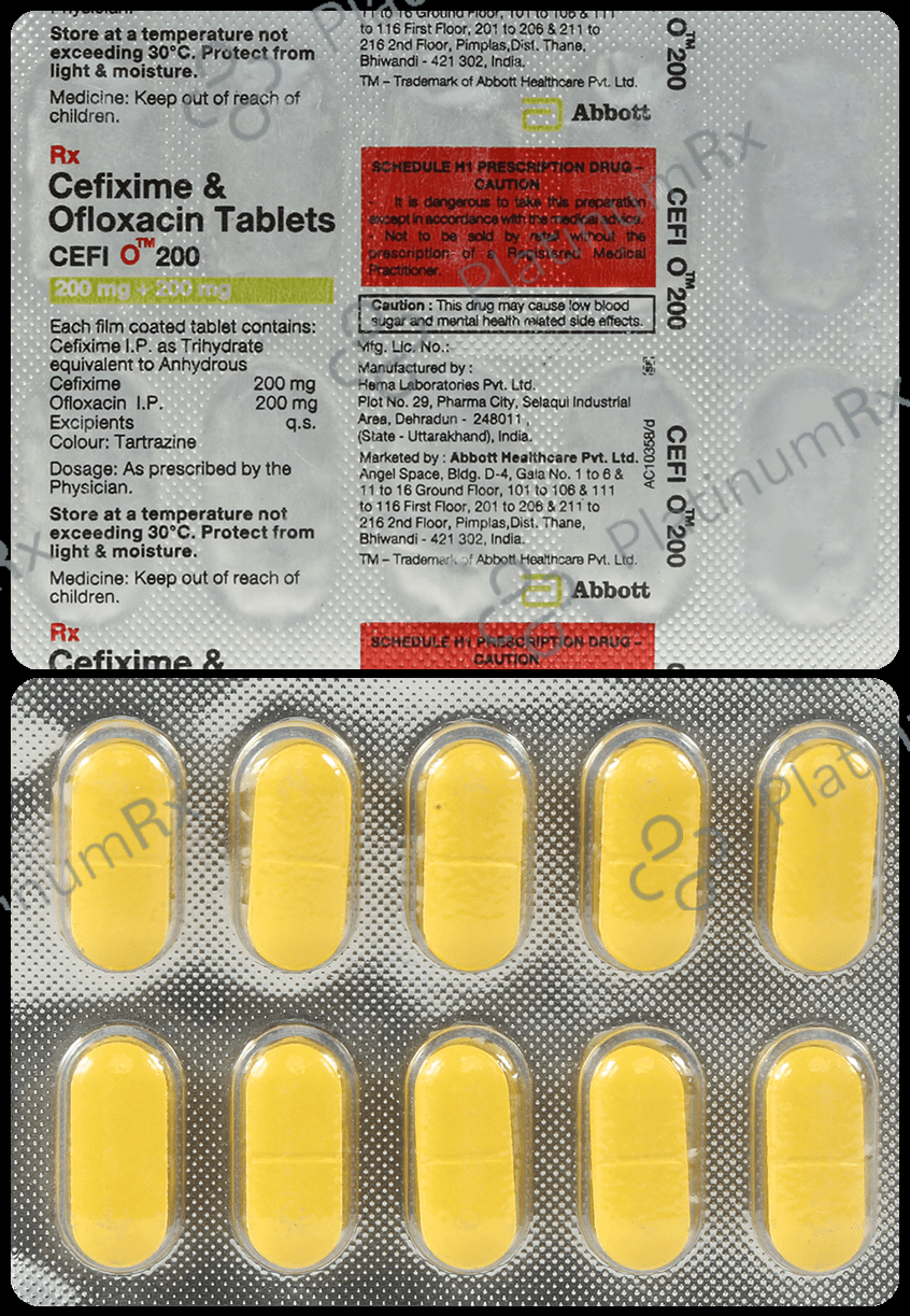 Cefi O 200/200mg Tablet 10s