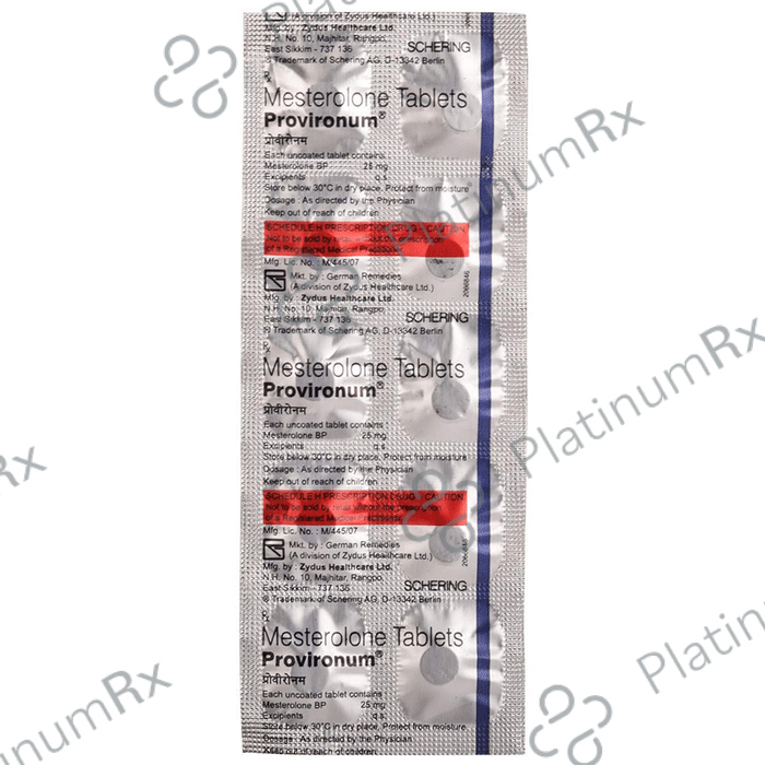 Provironum 25mg Tablet 10s
