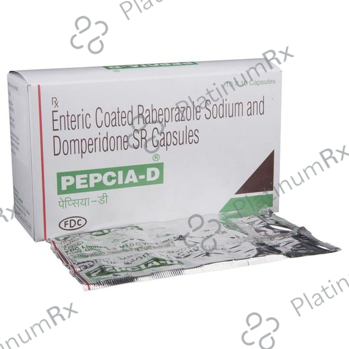 Pepcia D 30/20mg Capsule SR 10s