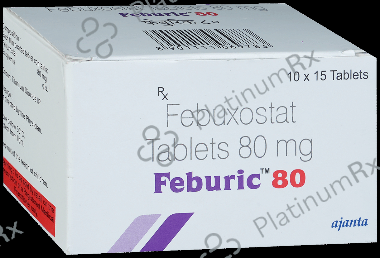 Feburic 80mg Tablet 15s