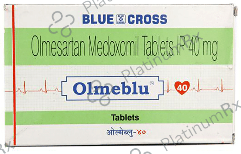 Olmeblu 40mg Tablet 15s