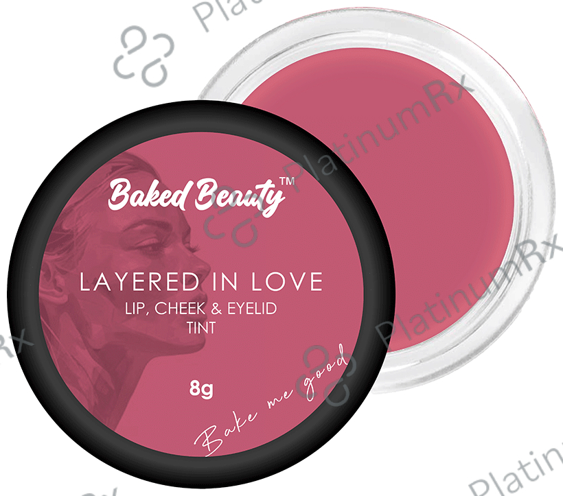 Baked Beauty Sweet Tooth Tint Lip, Cheek & Eyelid Tint Layered In Love
