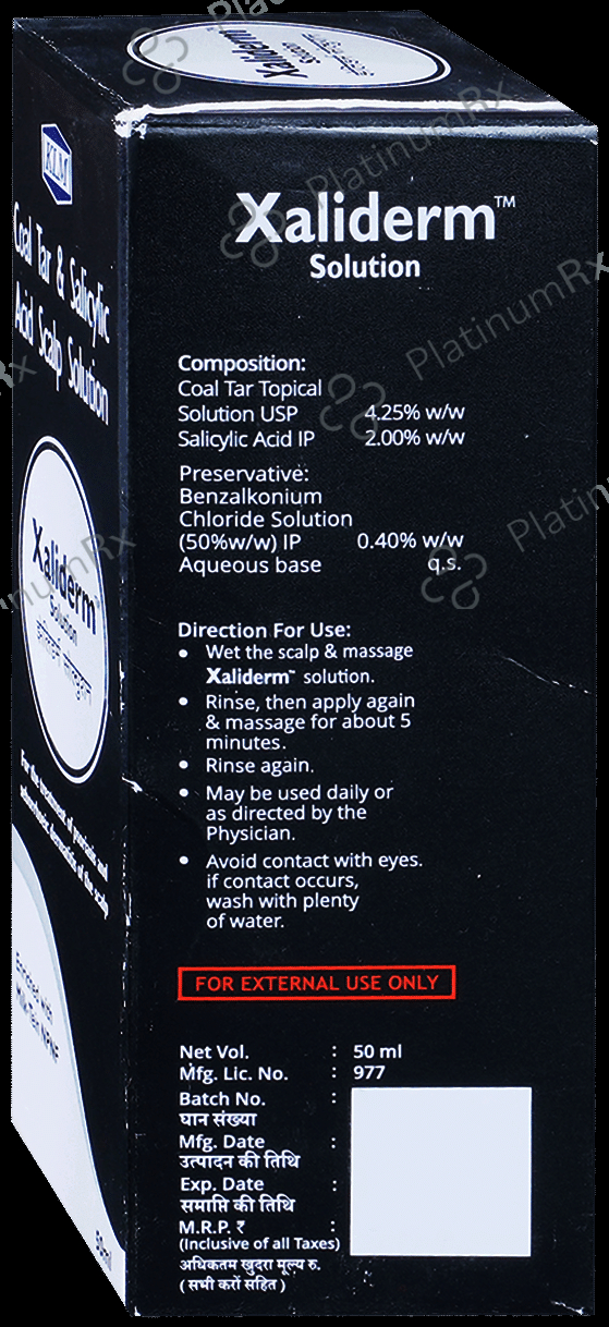 Xaliderm Solution 50ml
