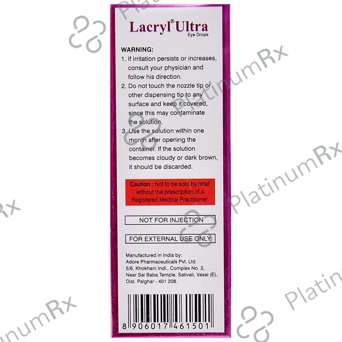Lacryl Ultra Eye Drop 10ml