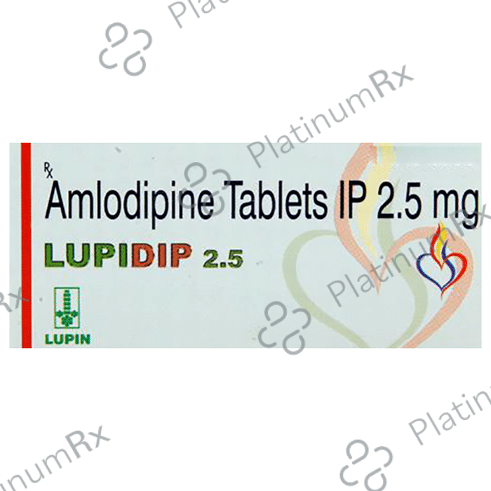 Lupidip 2.5mg Tablet 10s