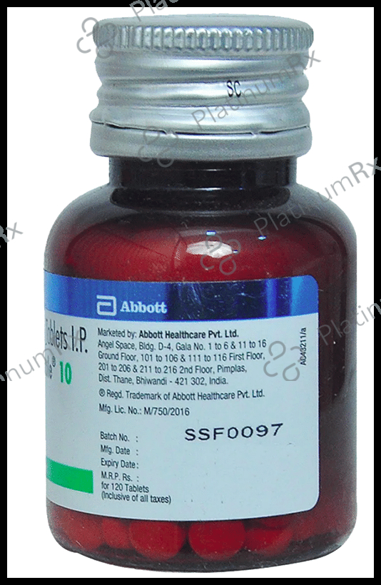 Neo Mercazole 10mg Tablet 120s
