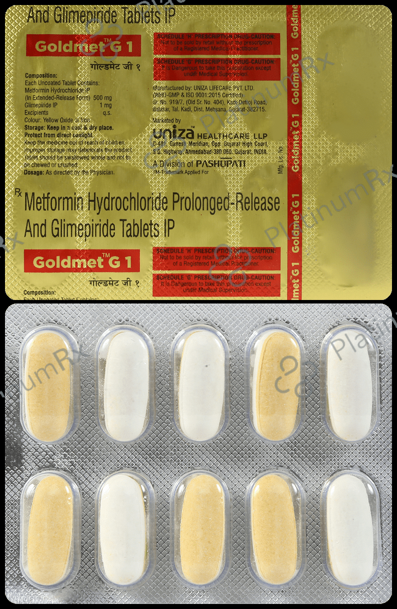 Goldmet G 1 Tablet PR