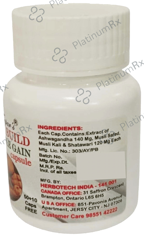 Dr. Thapar's Capsule Body Build & Muscle Gain