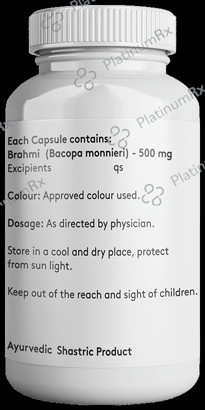 Giosun Brahmi 500mg Veg Capsule