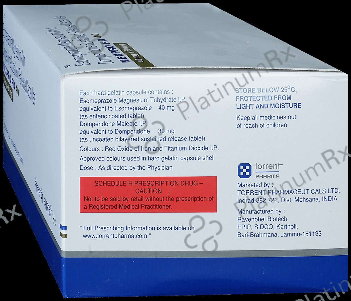 Nexpro RD 40/30mg Capsule SR 10s