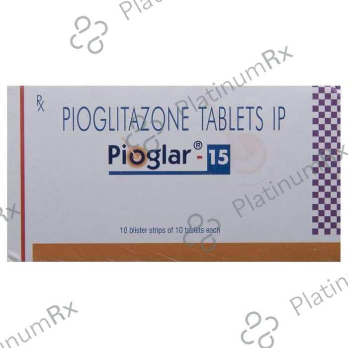 Pioglar 15mg Tablet 10s