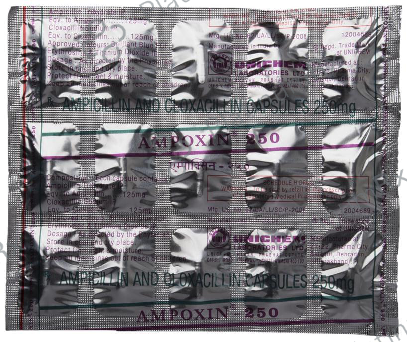 Ampoxin 250mg Capsule 15s