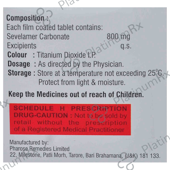 Sivel 800 Tablet
