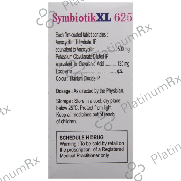 Symbiotik XL 625 Tablet 10 Tablet