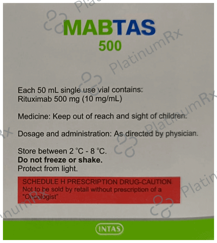 Mabtas 500mg Infusion