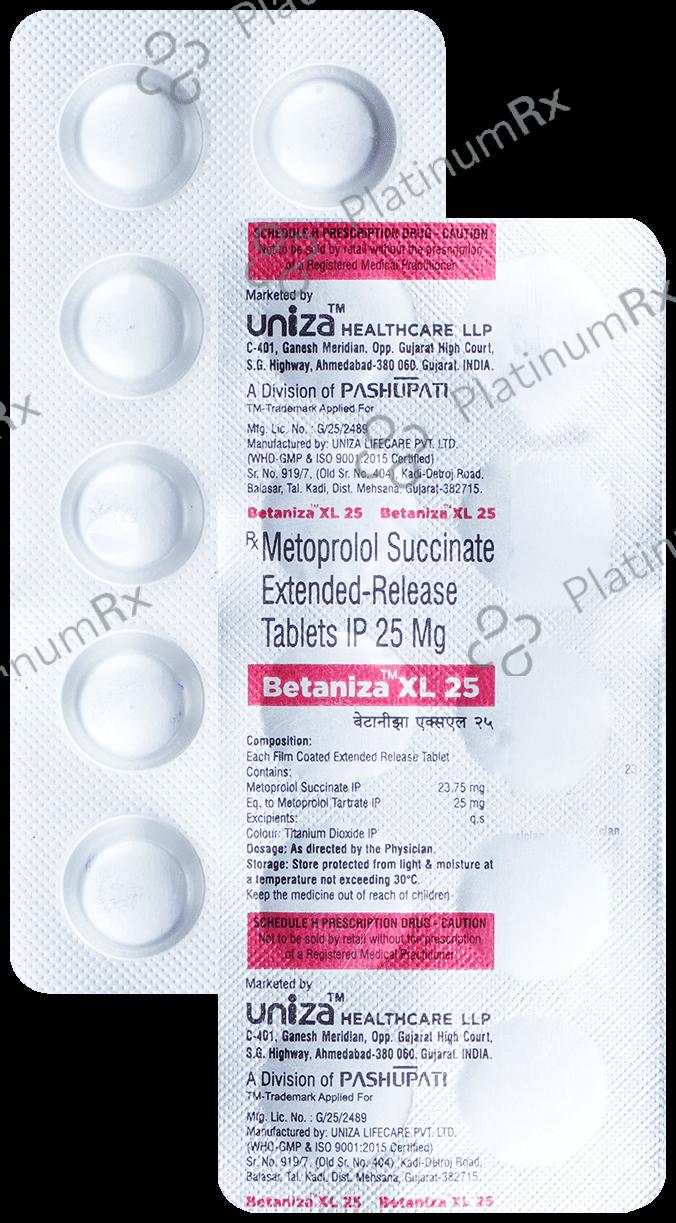 Betaniza XL 25mg Tablet ER