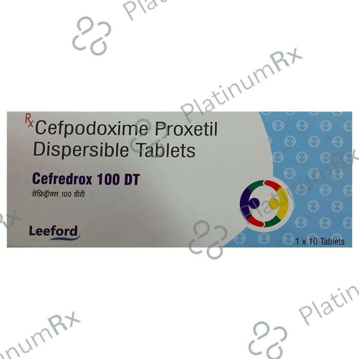 Cefredrox 100mg Tab DT 10s