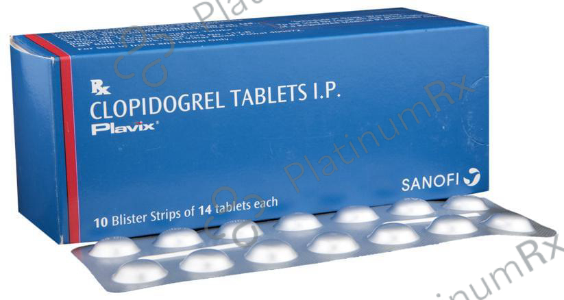 Plavix 75mg Tablet 14s