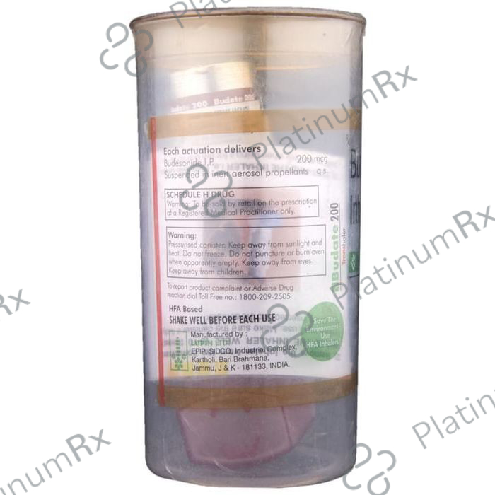 Budate 200mcg Transhaler 200MDI