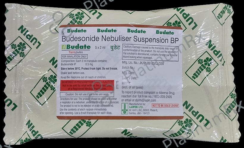 Budate 0.5mg Transpules (2ml Each)